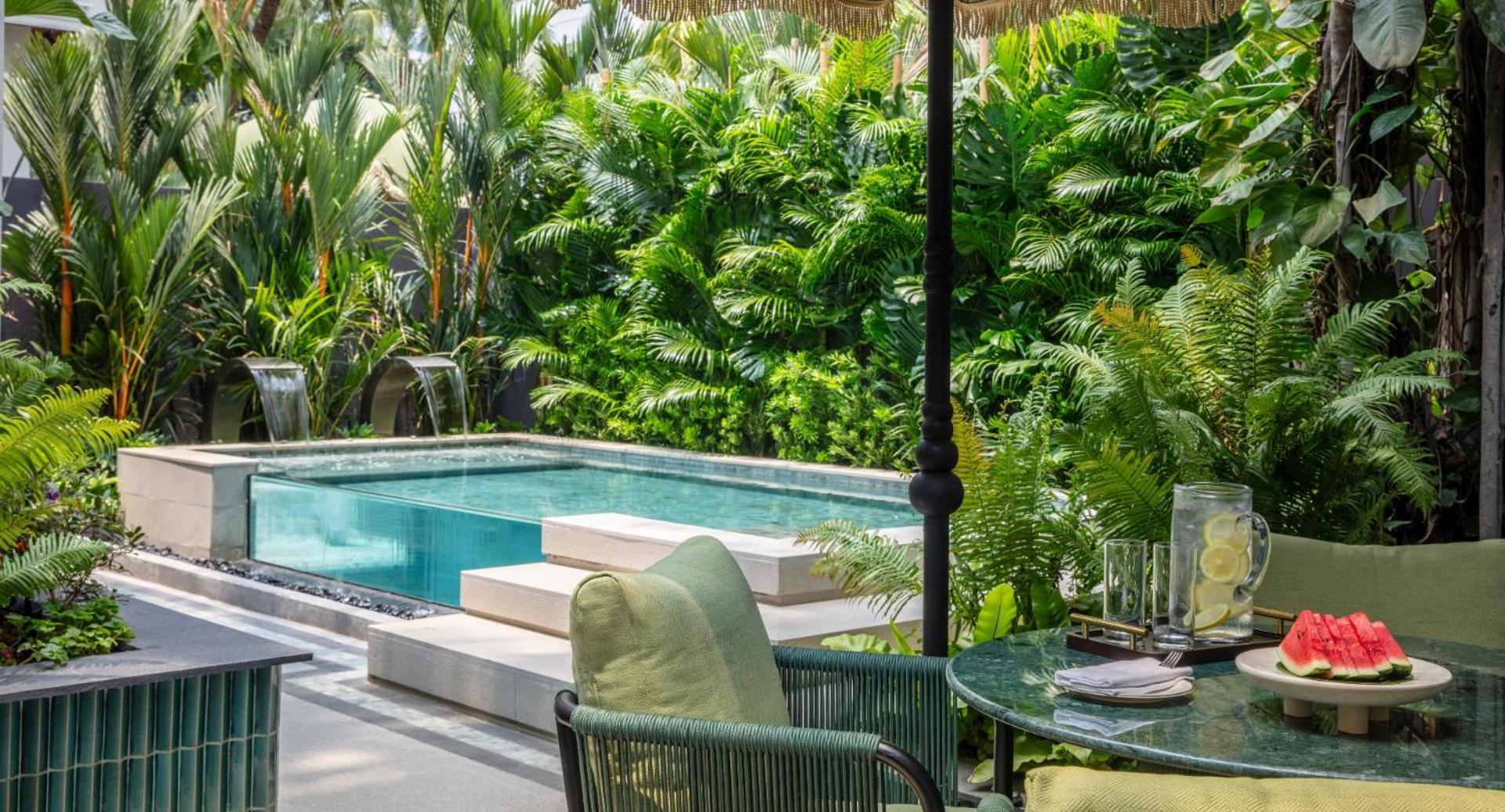 Vila Garden Pool dengan 2 Kamar Tidur